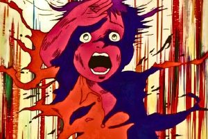 La explosión de la bomba atómica en Barefoot Gen es una secuencia horrible e inolvidable.