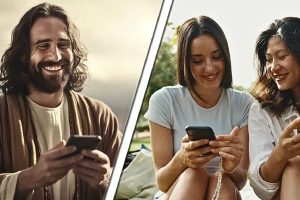La aplicación simula una conversación con Jesús de Nazareth, pero también puedes contactar a José y María, los 12 apóstoles y algunos profetas.