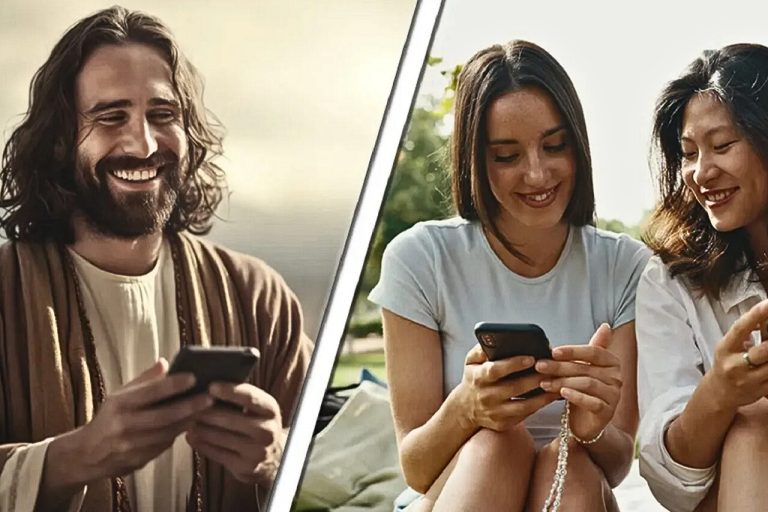 La aplicación simula una conversación con Jesús de Nazareth, pero también puedes contactar a José y María, los 12 apóstoles y algunos profetas.