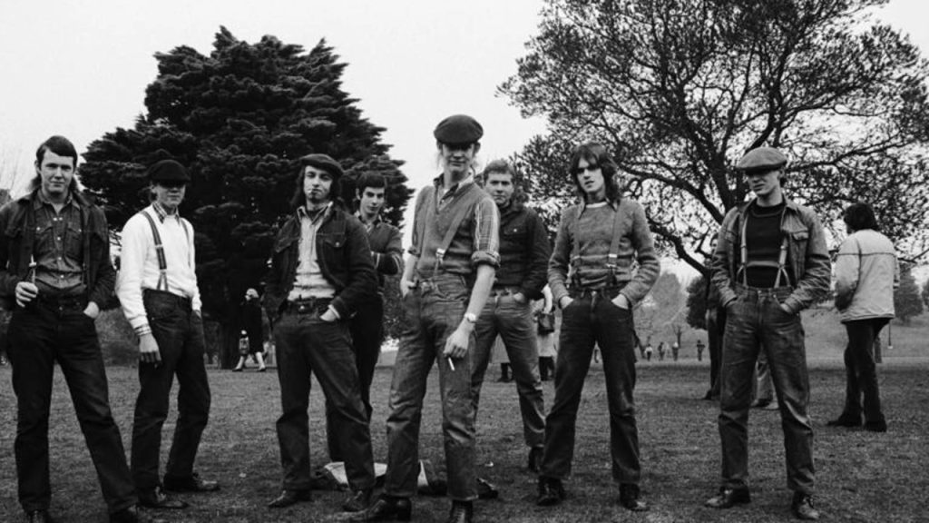 banda de jovenes en Melbourne 1972