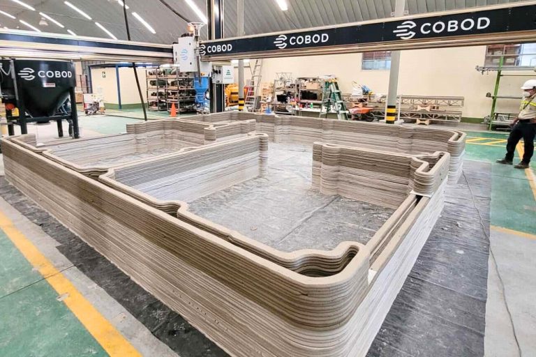 La máquina modelo COBOD, cambiará la percepción de la construcción en nuestro país.