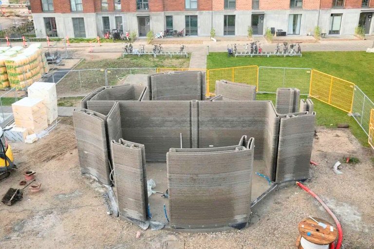 Todo el edificio comunitario de Copenhague se imprimió en 3D en 5 días, e incluso, se realizó un evento de relaciones públicas en vivo.