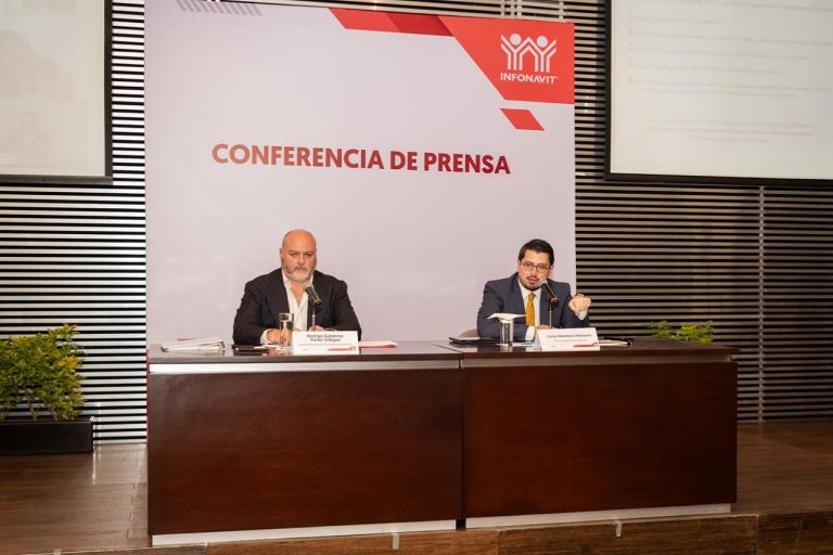 El director general del Infonavit, Carlos Martínez Velázquez, señaló que en esta administración Infonavit ha transformado el crédito con tasas más bajas.