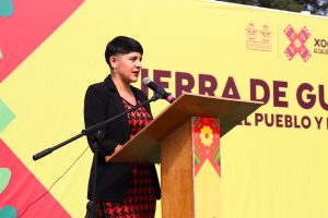 Circe Camacho agradeció al secretario de seguridad de la Ciudad de México, Pablo Vázquez Camacho el apoyo.