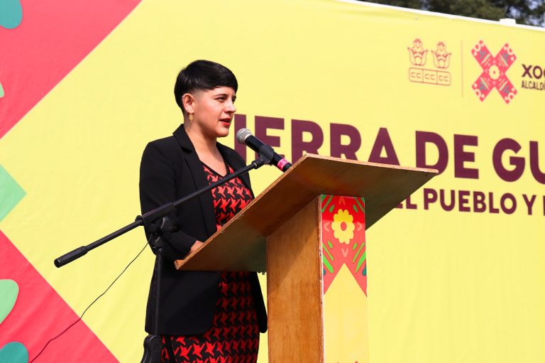 Circe Camacho agradeció al secretario de seguridad de la Ciudad de México, Pablo Vázquez Camacho el apoyo.