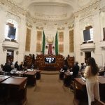 Daniela Álvarez, del PAN, señaló que “Morena y sus aliados aprobaron la prisión preventiva oficiosa para más delitos, que perpetua el sistema de Injusticia”.