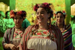 La Alcaldía Xochimilco, que gobierna Circe Camacho Bastida, presentó el elenco principal.