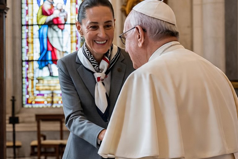 La confusión del gobierno mexicano dirigido por Claudia Sheinbaum que invita al papa León XIV, líder de la Iglesia romana, pero que no coincide con los planteos de la Iglesia Mexicana que respaldó abiertamente a la candidata opositora es un “salto al vacío”.