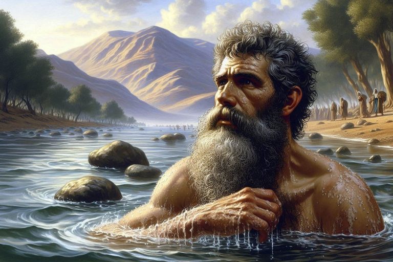 Naamán casi pierde la sanidad, pues estaba enojado porque Eliseo no vino a hablarle personalmente, sino que le indicó que se sumergiera en el río Jordán siete veces.