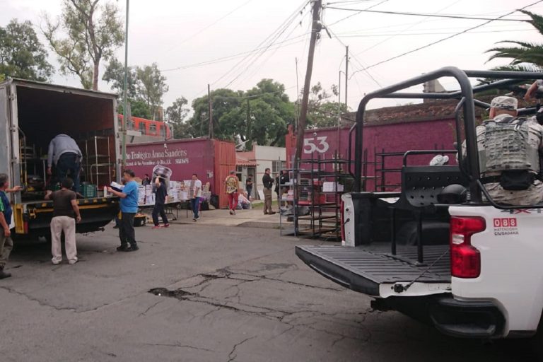 La Guardia Nacional desaloja a estudiantes, maestros y directivos del Seminario Teológico Anna Sanders. Reprobamos estas arbitrariedades.