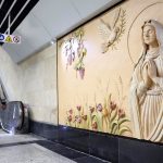 El pasado 18 de octubre circularon en redes sociales fotografías de la Línea 6 del metro de Teherán, ubicada a unas cuadras de la Catedral Armenia de San Sarkis