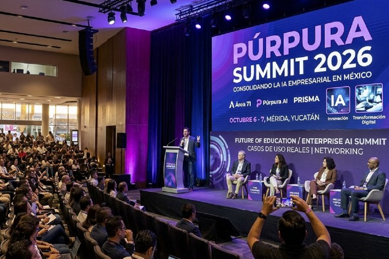 El evento que será coordinado por Área 71, Púrpura AI y PRISMA, se llevará a cabo el 6 y 7 de octubre de 2026 en la sede del Auditorio Coca-Cola de La Isla, en Mérida, Yucatán.