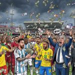 FIFA venderá, en el Azteca, papas de bolsa, 200 pesos; agua simple, 80 pesos; refresco de 600 mililitros, 150 pesos; agua mineral, en 200 pesos y el vaso de cerveza, a 300; trozo de pizza, a 130; hotdog, a 180 pesos; tacos, de 150 a 230 por unidad.